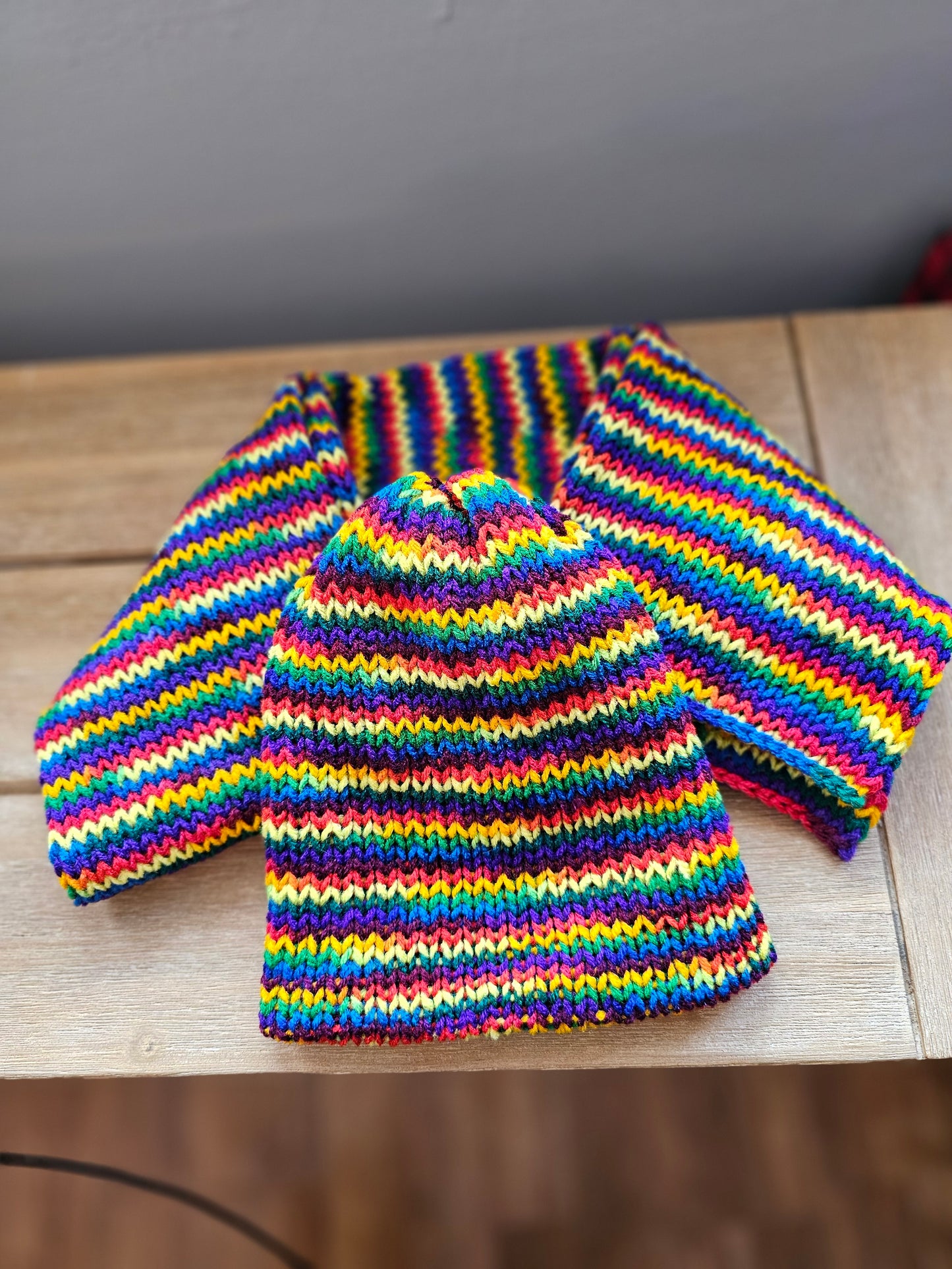 Child's Hat and Scarf Set